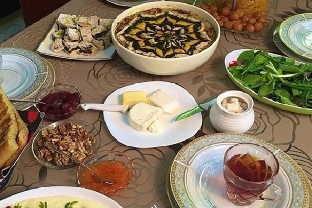 افطار و شام در ماه رمضان
