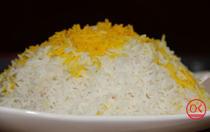 طرز تهیه برنج