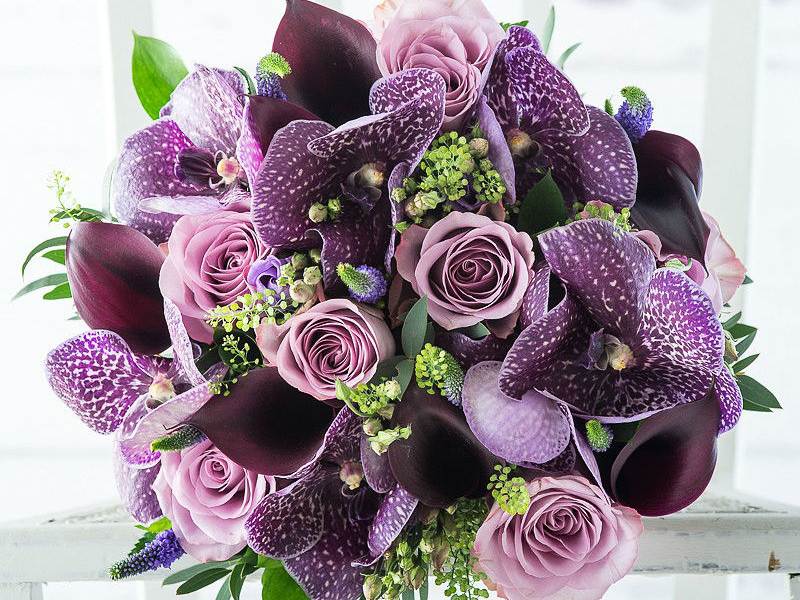 جدیدترین دسته‌ گل عروس طبیعی با رنگ‌های پاستلی