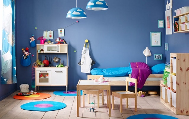 بهترین رنگ اتاق خواب برای بچه‌ها