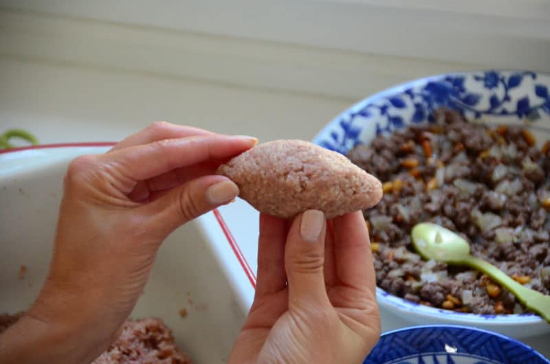 فوت و فن و طرز تهیه اصلی کبه برنجی و کبه با بلغور گندم سبک عربی و لبنانی 
