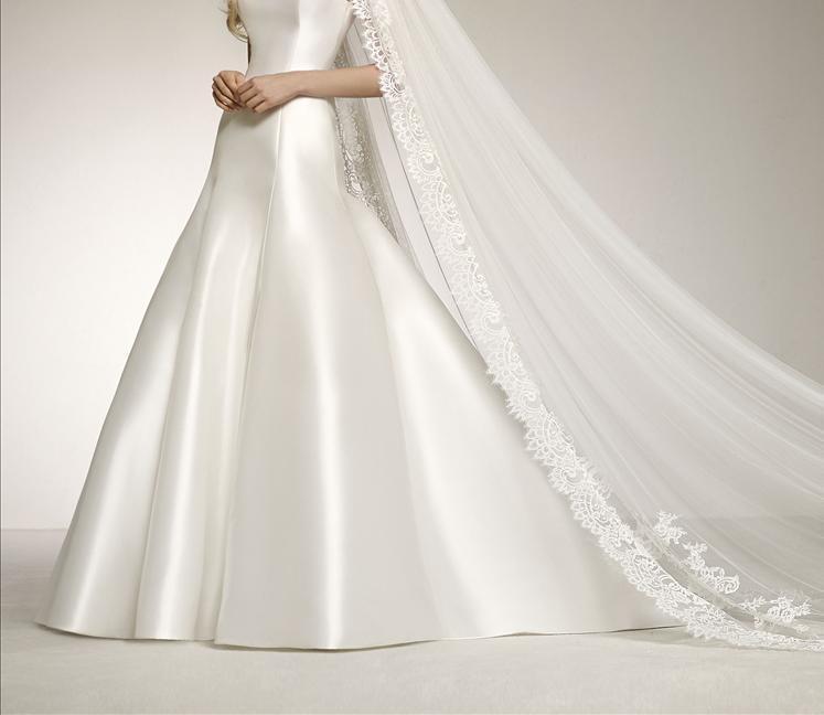لباس عروس مدل A-LINE