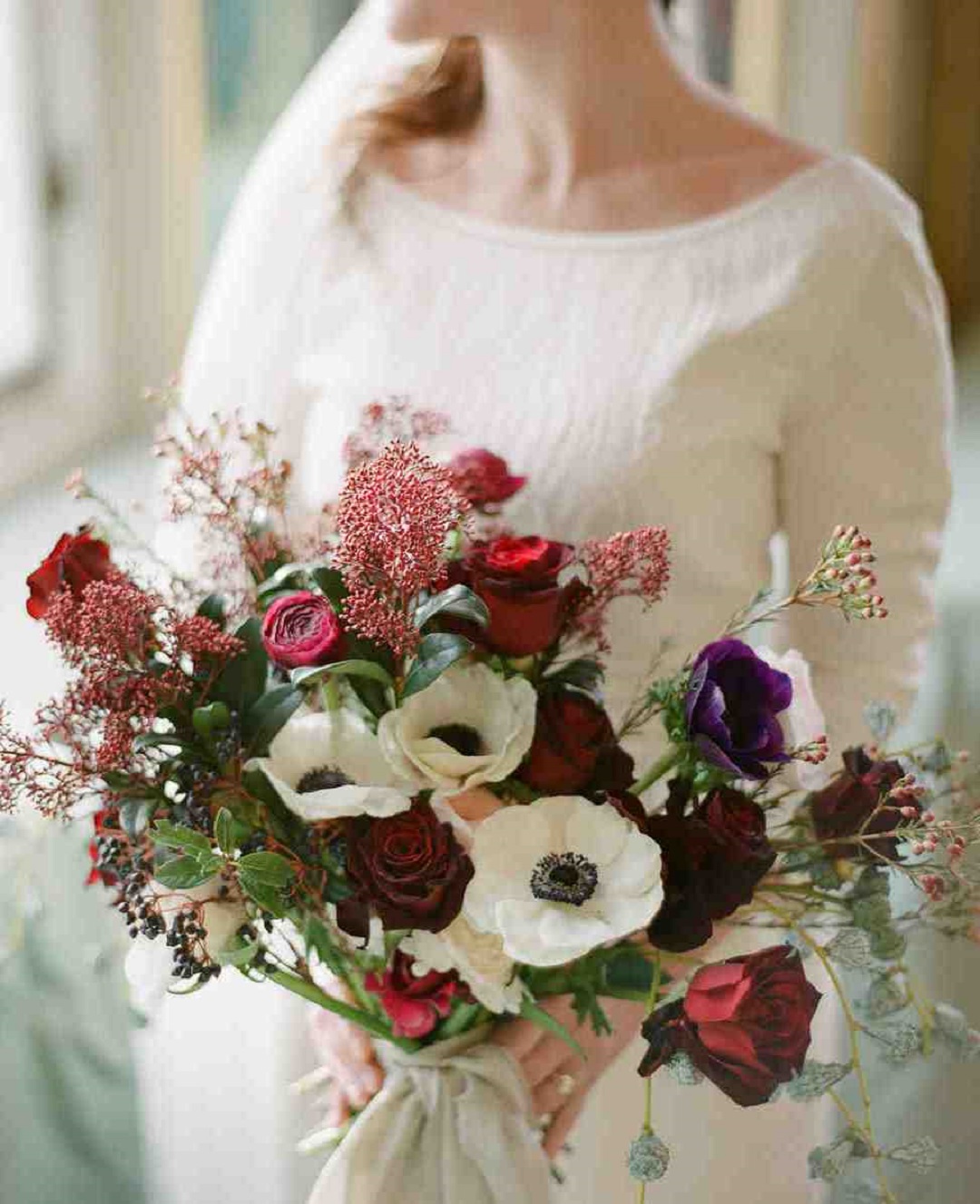 دسته گل‌های عروس برای پاییز و زمستان