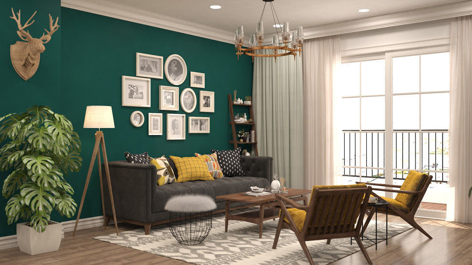 کنتراست را در ترکیب پالت رنگ دکوراسیون داخلی منزل کلاسیک و مدرن فراموش نکنید