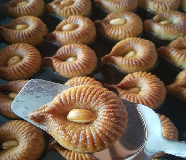 طرز تهیه شیرینی تاتلی شانه ترکیه برای عید