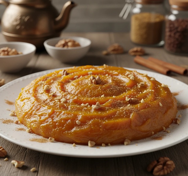 مراحل طرز تهیه دسر کدو حلوایی با دارچین مراحل طرز تهیه دسر کدو حلوایی با دارچین