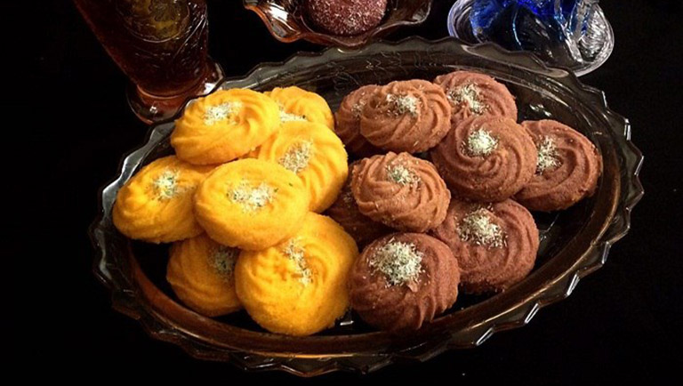 طرز تهیه انواع شیرینی کرکی یا شیرینی بهشتی اصفهان برای عید نوروز