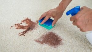 از بین بردن لکه شکلات از روی فرش