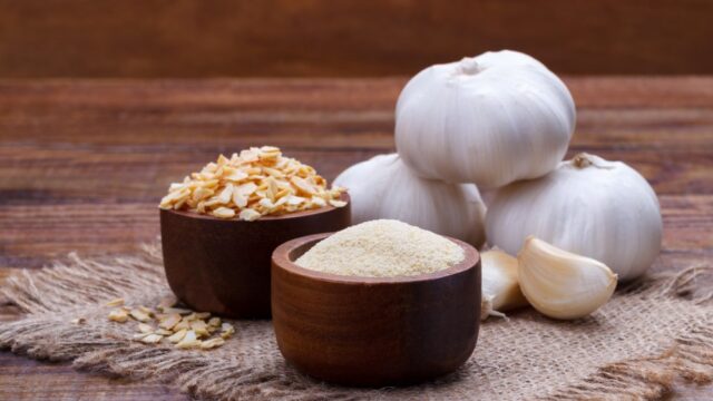 انواع روش‌های طرز تهیه پودر سیر