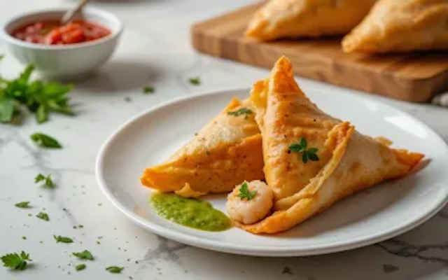 فوت و فن‌های خوشمزه شدن سمبوسه با میگو