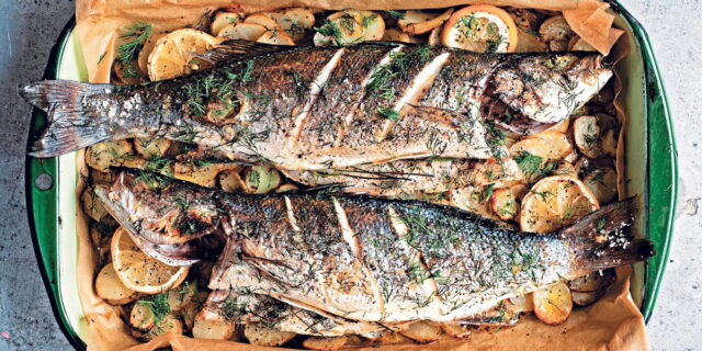 طرز تهیه ماهی کولی کبابی