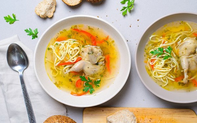 طرز تهیه سوپ بلدرچین برای درمان کرونا به روش رستورانی