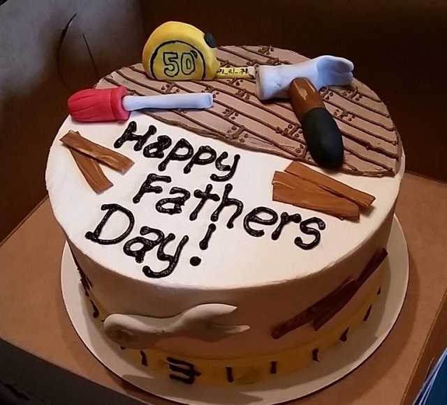 طرح کیک روز پدر-۷