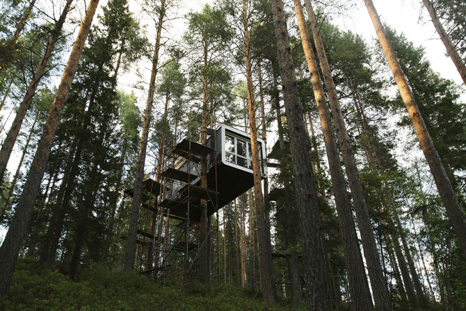 هتل درختی، سوئد