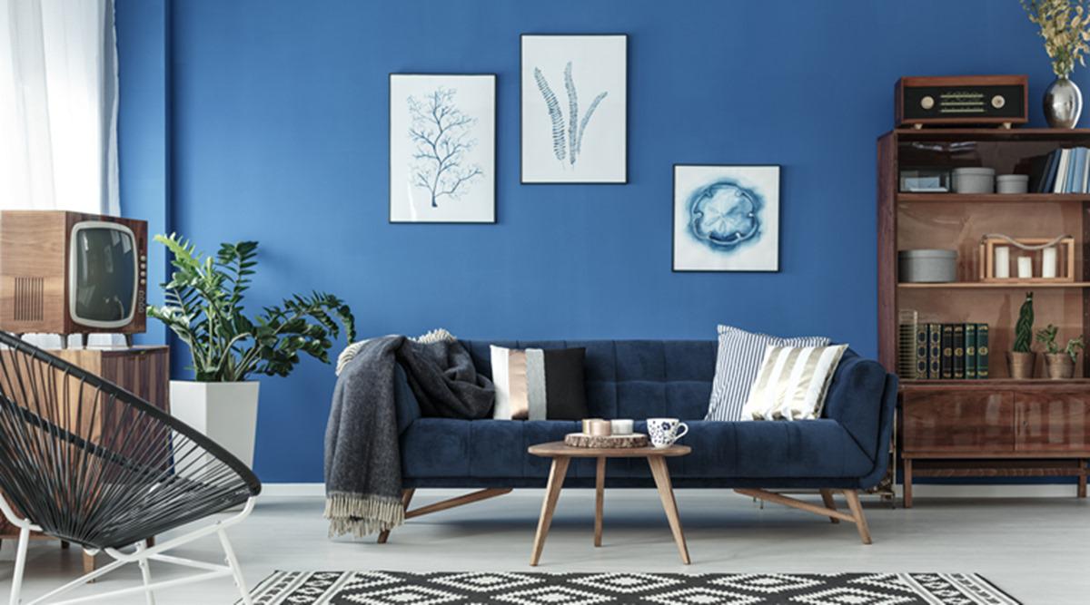 روانشناسی رنگ آبی در طراحی دکوراسیون داخلی خانه