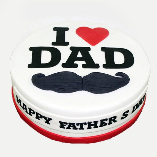 طرح کیک روز پدر-۲