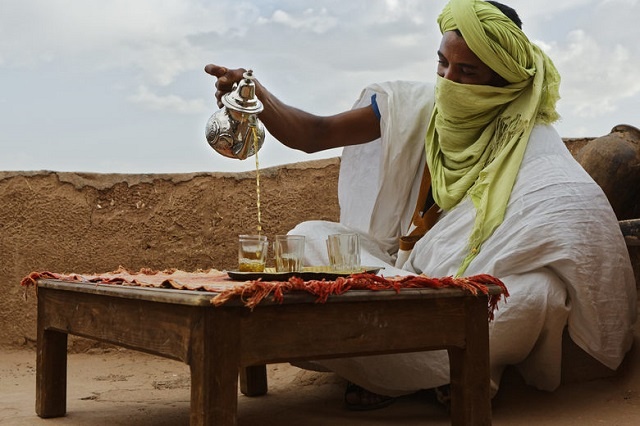 چای شیرین یا چای نعناع مراکشی با آداب و رسوم و خاص