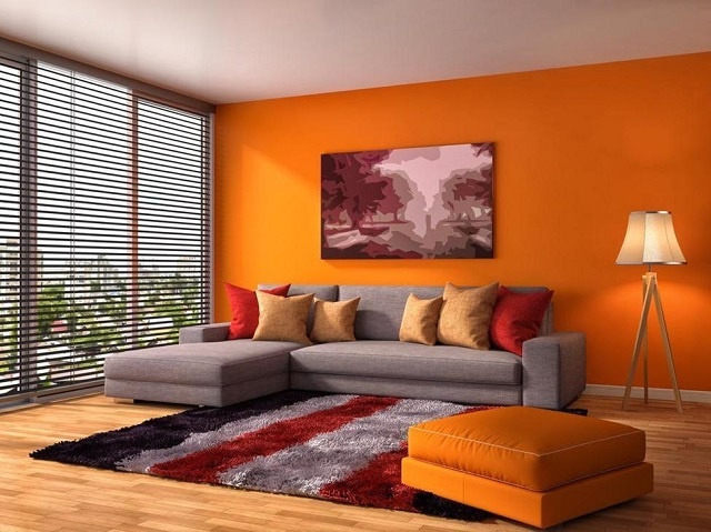 طراحی دکوراسیون داخلی اتاق پذیرایی، انتخاب رنگ تابستانی 