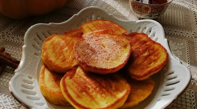 طرز تهیه کاکا کدو حلوایی در فر