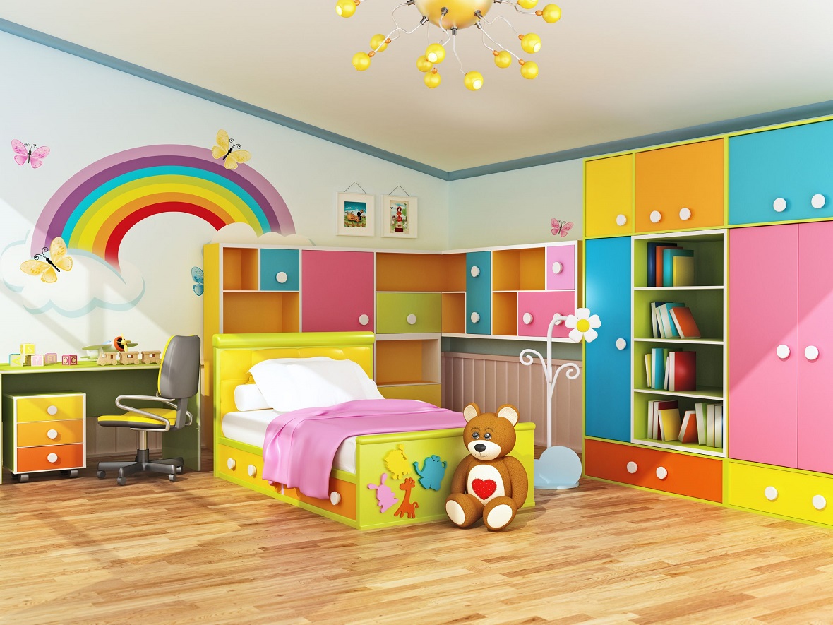 ایده های جالب و جذاب برای تزیین اتاق کودک با کمترین هزینه
