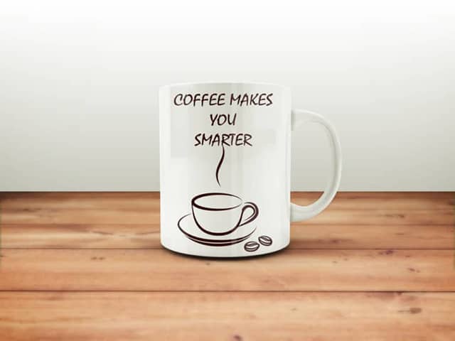 باهوش شدن با خوردن قهوه