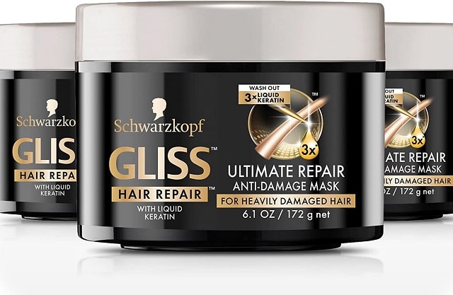 ماسک موی گلیس شوارتزکف (GLISS Schwarzkopf) حاوی کراتین برای بازسازی موهای آسیب دیده