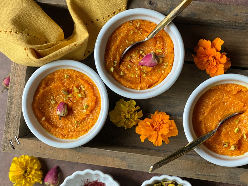 طرز تهیه حلوا کدو حلوایی در ۸ قدم | ۱۳ نکته خوشرنگ و طلایی شدن