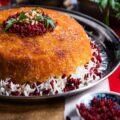 2 طرز تهیه ته‌چین مرغ یا گوشت مجلسی در فر و بدون فر برای 6 نفر