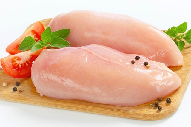 رنگ گوشت مرغ