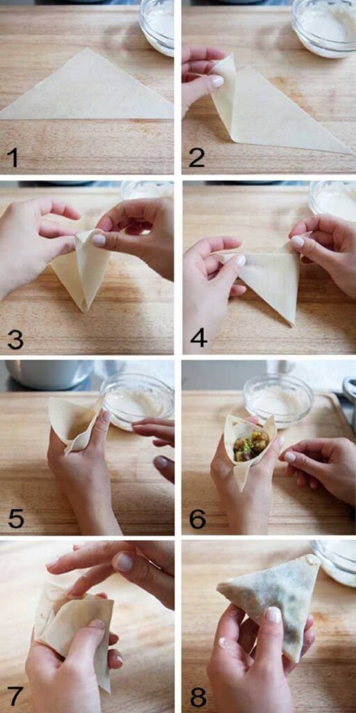 غذای نونی بدون گوشت چی درست کنم؟ طرز تهیه سمبوسه سیب زمینی + فیلم غذای نونی بدون گوشت چی درست کنم؟ طرز تهیه سمبوسه سیب زمینی + فیلم