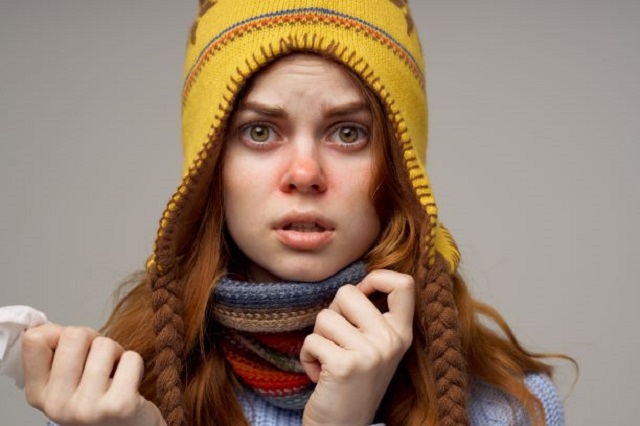 سرماخوردگی و آلرژی عامل پوسته شدن پوست اطراف بینی