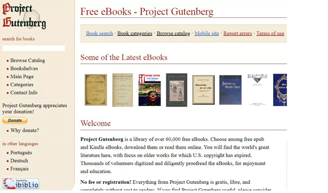 «پروژه گوتنبرگ» قدیمی ترین کتابخانه دیجیتال جهان