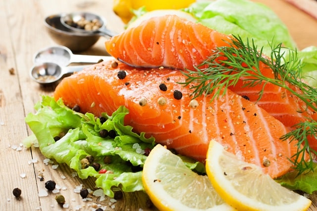 گنجاندن ماهی سالمون در رژیم غذایی