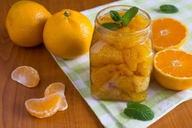 نکاتی درباره شربت کمپوت نارنگی