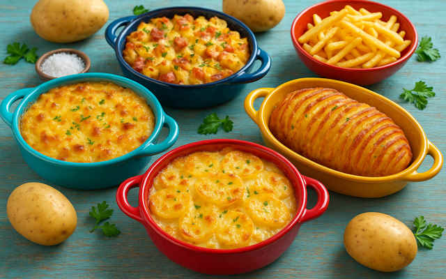 سوالات متداول درباره انواع غذا با سیب زمینی