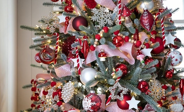 ایده تزئین کردن درخت کریسمس