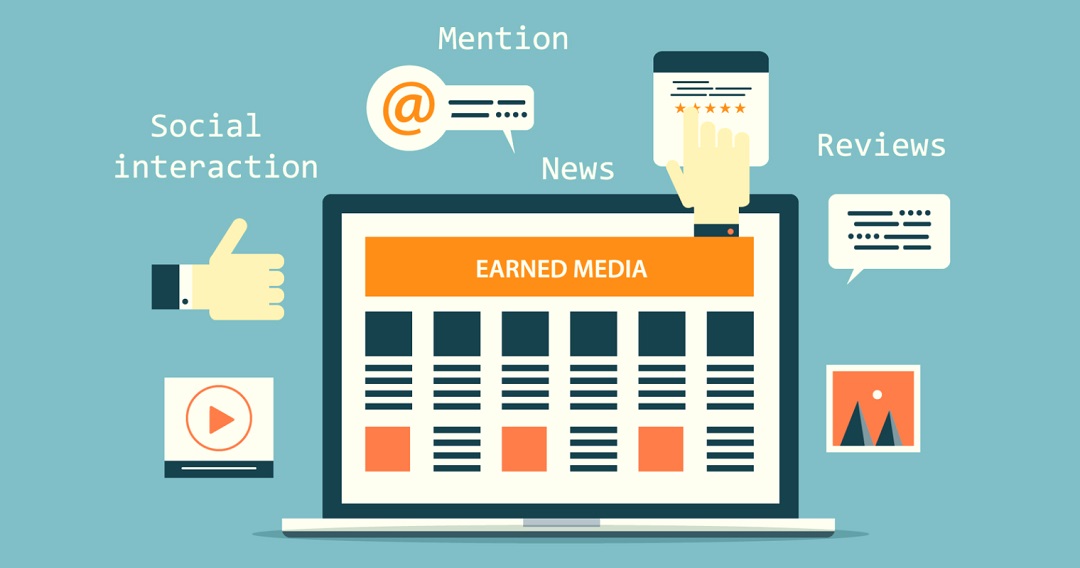رسانه اکتسابی (earned media) در بازاریابی چیست؟