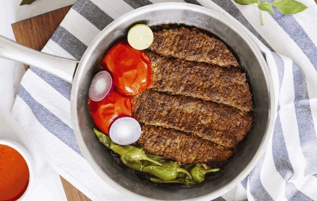 شامی کباب غذای ایرانی بدون برنج