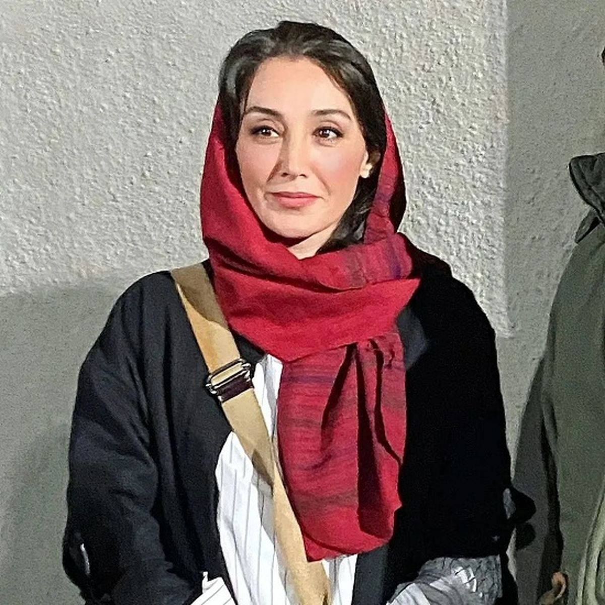 هدیه تهرانی در اکران مردمی فیلم بی همه چیز