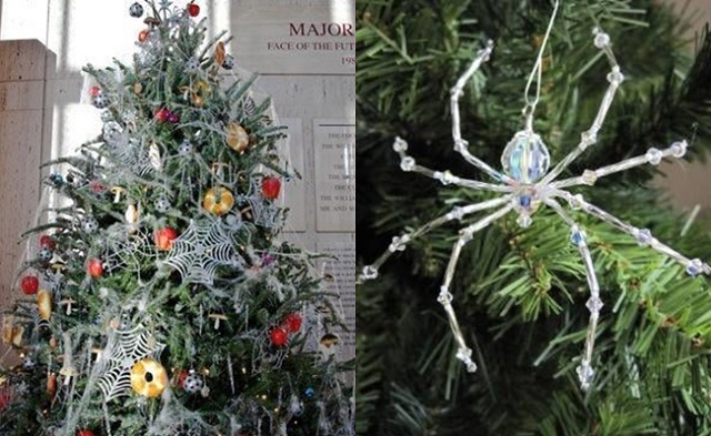 آداب و رسوم جالب کریسمس در اوکراین؛ تزئین ترسناک درخت کریسمس