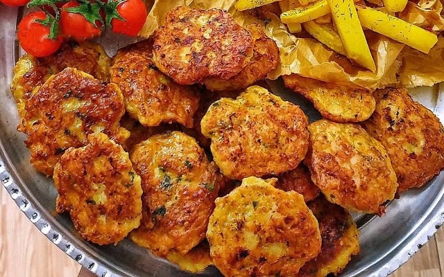 کتلت مرغ برای سحری بدون برنج
