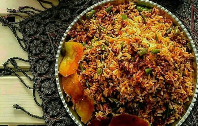 غذای ساده برای نهار با برنج چی درست کنم؟ لوبیا پلو