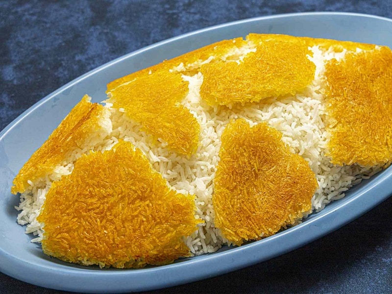 طرز تهیه برنج ایرانی آبکش سریع به روش رستورانی