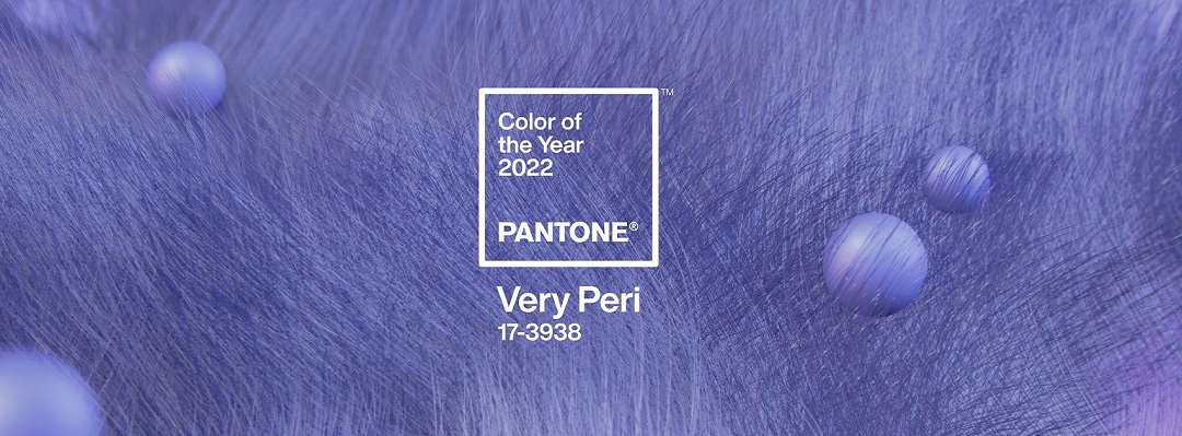 پنتون وری پری(Very Peri) را به عنوان رنگ سال 2022 انتخاب کرد