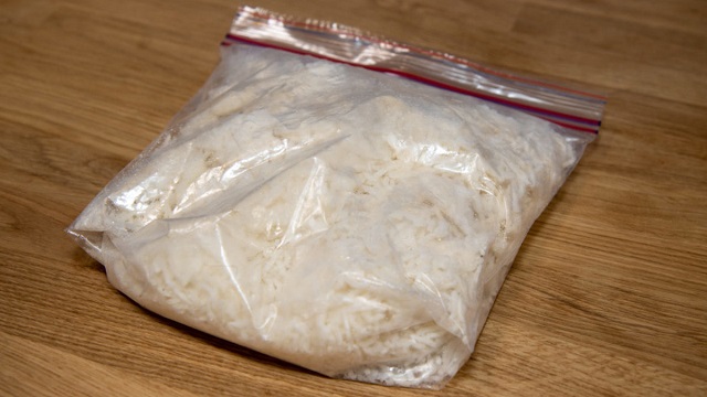 نگهداری برنج پخته شده در فریزر