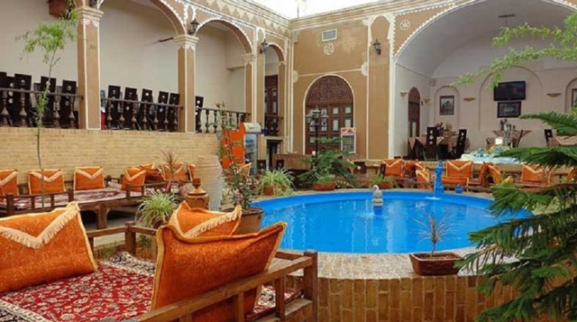 ۱۵- هتل‌های سنتی یزد از جاذبه های گردشگری یزد