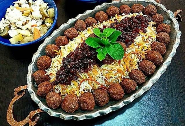 رشته پلو از غذاهای عید آذربایجان
