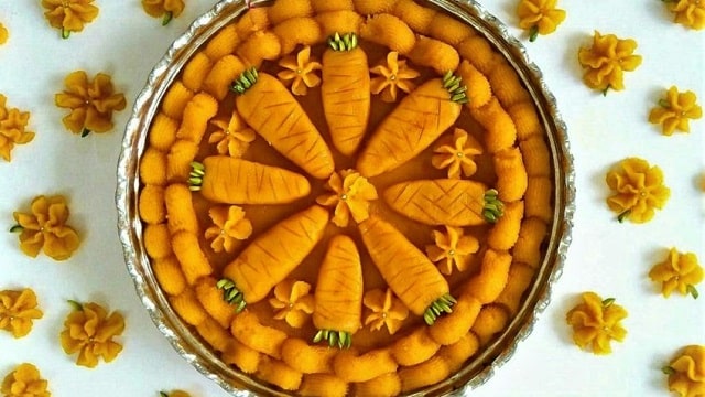 کیک حلوای هویج برای رمضان
