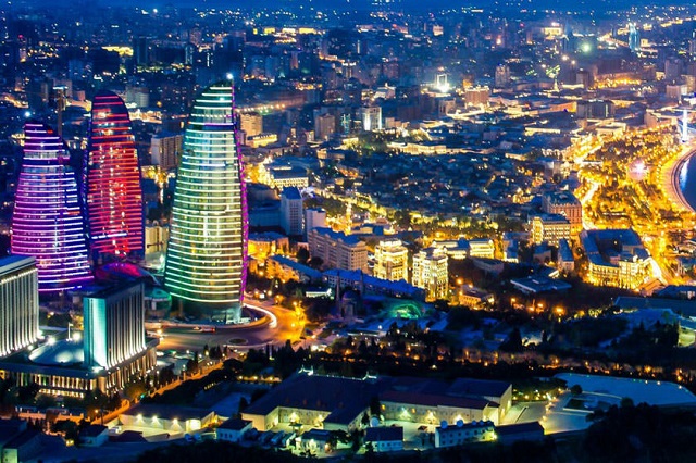 کشور آذربایجان و شهر باکو
