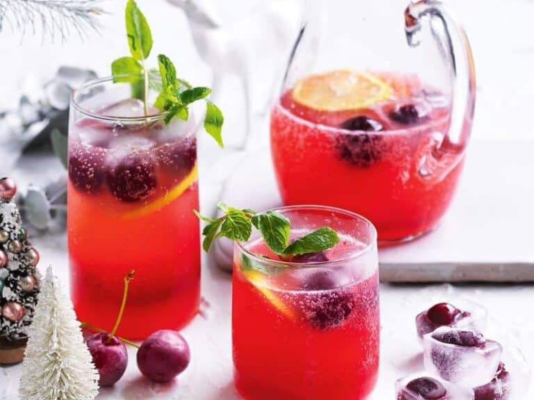 طرز تهیه لیموناد گیلاس گازدار و بدون گاز به 3 روش کافی شاپی